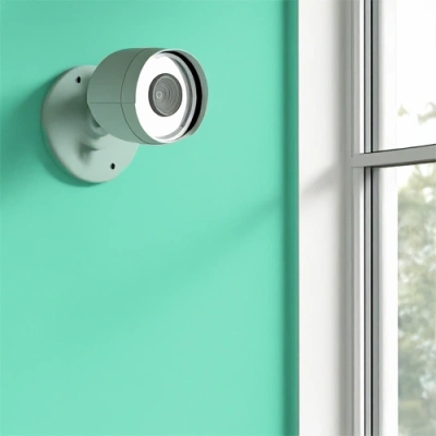 Fayetteville vivint camera facing a window
